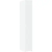 vidaXL Hoge kast, wit, 30x42,5x185 cm, houtvezel