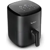 Moulinex Easy Fry Compact, Olievrije friteuse, 3 L, 4 personen, 10 automatische programma's, Digitaal scherm, Airfryer EZ145820