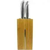 Diamant sabatier riyouri messenblok hout 4-delig inclusief santokumes