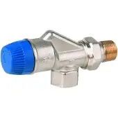 Honeywell Home TRV Radiatorkranen Radiatorafsluiter, horizontaal haaks 1/2" (15mm)