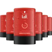 Schwarzkopf Styling Gel V12 - Haarstyling - Haargel - Sterke Fixatie - Korte Haartypes - Voordeelverpakking - 6x 300 ml