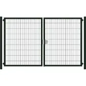 Intergard Metalen Tuinpoort dubbelstaafmatten dubbel 203cm hoog en 250cm breed