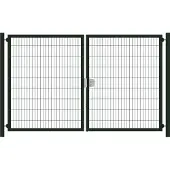 Intergard Metalen Tuinpoort dubbelstaafmatten dubbel 203cm hoog en 300cm breed
