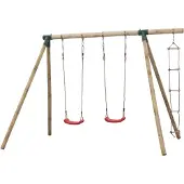 Intergard Houten speeltoestel houten schommel Charlie 340x220x220 cm