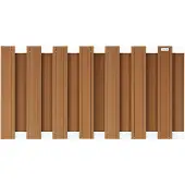 Intergard Tuinscherm schutting composiet bruin 180x93cm