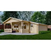 Intergard Houten huis blokhut lodge Oxford 6.65x7.15m