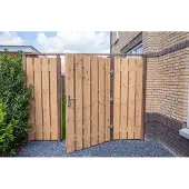 Intergard Tuinpoort op poortframe grenen verstelbaar incl. dag- en nachtslot 100x180cm