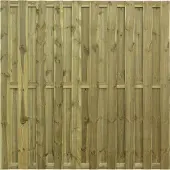 Intergard Schutting tuinscherm Multi 19 planks 180x180cm