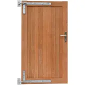 Intergard Poort tuinpoort tuindeur Bangkirai hardhout 100x180cm