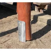 Intergard Paalhouder voor speeltoestellen ø100x900mm