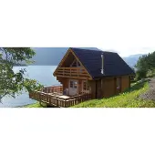 Intergard Houten huis blokhut lodge chalet Stavanger 5,20x7,80m (94mm)