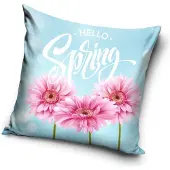 Spring Gerbera Bloem Kussenhoes 40x40 cm - Dubbelzijdig Ontwerp