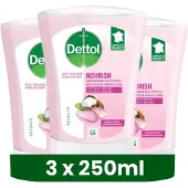Dettol No Touch Refill Sheabutter 250ML - 3 Stuks - Voordeelverpakking