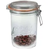 Le Parfait Voorraad/weckpot - glas - transparant - 17,5 x 10 cm - 1 L - Weckpotten