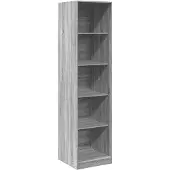 vidaXL Kledingkast 50x50x200 cm bewerkt hout grijs sonoma