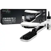 Italian Design Steam Brush Pro 2.0 & Thermicare Stijltang | wit