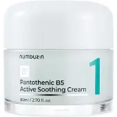 Numbuzin No.1 Pantotheen B5 Actieve Verzachtende Crème 80 ml - gezichtscrème, kalmerend