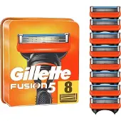 Gillette Fusion 5 - Scheermesjes voor Mannen - 8 Navulmesjes - XL verpakking