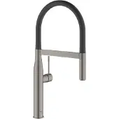 GROHE Keukenmengkraan Essence New Professionele Spray Hard Graphite Geborsteld