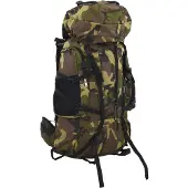 vidaXL Wandelrugzak 60 L camouflage oxford stof groen