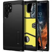Spigen Tough Armor Samsung Galaxy S22 Ultra Back Cover Zwart