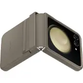 Samsung Galaxy Z Flip 5 Back Cover Leer Bruin