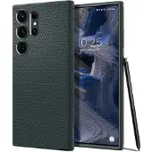 Spigen Liquid Air Hoesje Geschikt voor Samsung Galaxy S23 Ultra Back Cover Groen