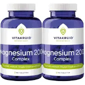 Vitakruid 2x Magnesium 200 Complex 180 tabletten