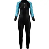 Huub OWC Neopreen Wetsuit Zwart/Blauw || Maat: S Slim