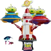 Beast Kingdom Toys Diorama Stage Alien Spin Ufo Figure Blauw