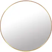 Viking Choice Ronde spiegel - wandspiegel - ø 80 cm - goud