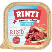 Rinti 9x300g Kennerfleisch Rund RINTI Hondenvoer nat