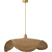 J-Line Hanglamp Moonj Gras Natuurlijk Groot