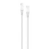 Mobilizera Mobilize Strong Nylon Cable USB-C to USB-C 2m. 100W White