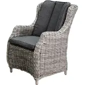 AVH-Collectie Darwin robuust dining tuinstoel 8 mm grijs