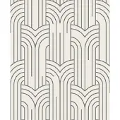 Dutch Wallcoverings - Elegance- dessin wit/zilver - M421-29