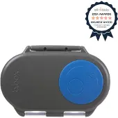 B.Box Snackbox voor kinderen en peuters: Snackcontainers met 2 compartimenten Mini Bento Box Lunchbox. Lekvrij BPA-vrij Vaatwasmachinebestendig. Scho