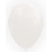 We Fiesta 10 Ballonnen 12" Wit - Versiering Feestdecoratie Decoratie Verjaardag Jubileum Thema Feest Ballon