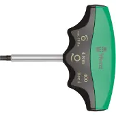 Wera Draaimomentschroevendraaier 400 Hex 6-kant, 4 mm, met vastgestelde draaimoment van 4 Nm.