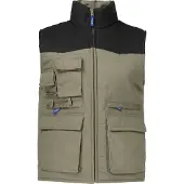 Projob 2806 GEVOERDE VEST MET CONTRAST