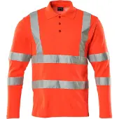 Mascot 18283-995 Poloshirt Lange Mouwen Safe Classic | Maat: XXL