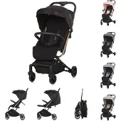 Chipolino Bijou Opvouwbare Buggy Obsidian Black