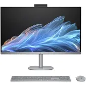 HP OmniStudio X 32'' AIO - 32-c0000nb - Meteor Silver - 4K - RTX 4050 - 5MP webcam met IR