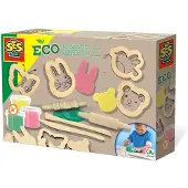 SES Creative SES - ECO Klei Met Houten Tools