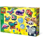 SES Creative - Vorm & Verf - Dinosaurussen - - OneSize - Knutselpakket