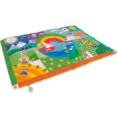 Clementoni Baby - Play Mat - Speelkleed - Baby Speelmat - Zachte Mat met Dieren - Makkelijk Opbergbaar - 0-36 maanden