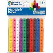 Learning Resources MathLink Cubes, Set van 100