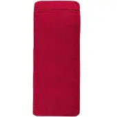 vidaXL Strandhanddoeken 2 st 400 g/m² 60x135 cm stof bordeauxrood