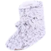 Sarcia.eu Grijze pantoffels met pompons