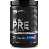 Optimum Nutrition Platinum Pre Workout - 20 servings - Blue raspberry